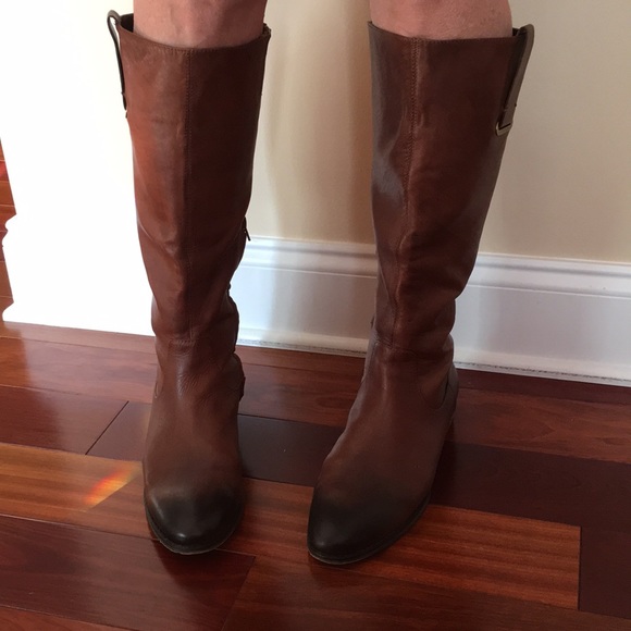 Arturo Chiang leather riding boots - Picture 3 of 6